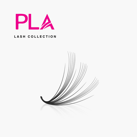 PLA | 7D Triple Spike | 0.03mm | 500 Premade Lash Fans