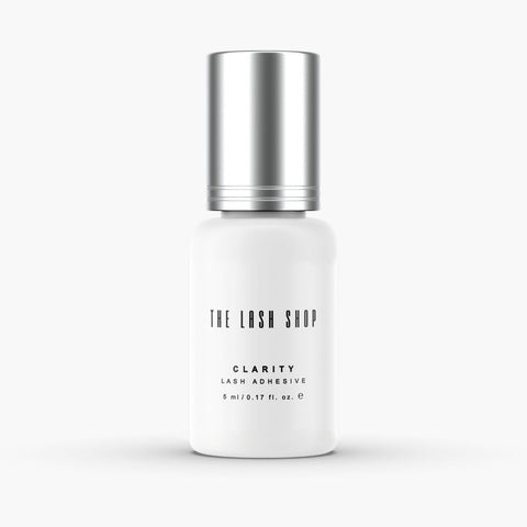 bottle of clarity lash adhesive