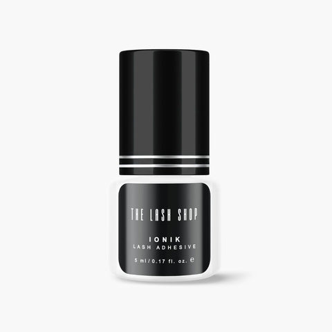 bottle of ionik lash adhesive