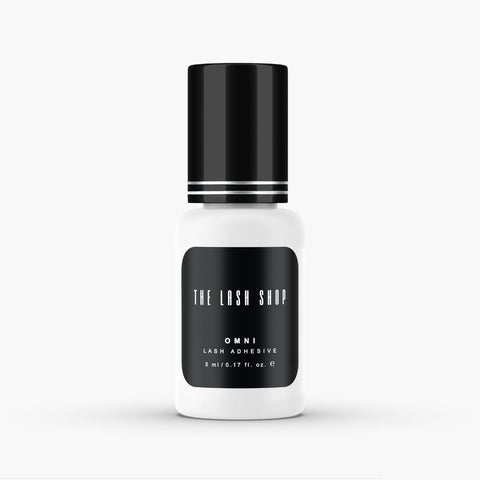 bottle of omni lash adhesive