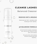 balanced cleanser information graphic