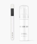 balanced cleanser with lash brush