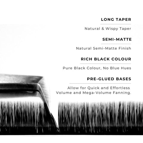 strip of instant bloom 0.05mm lashes with features