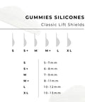 comparison chart for classic gummies
