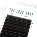 espresso satin silk 0.12mm lash tray