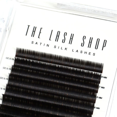 Satin Silk Lashes (Espresso) 0.15mm