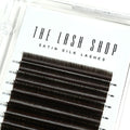 espresso satin silk 0.05mm lash tray