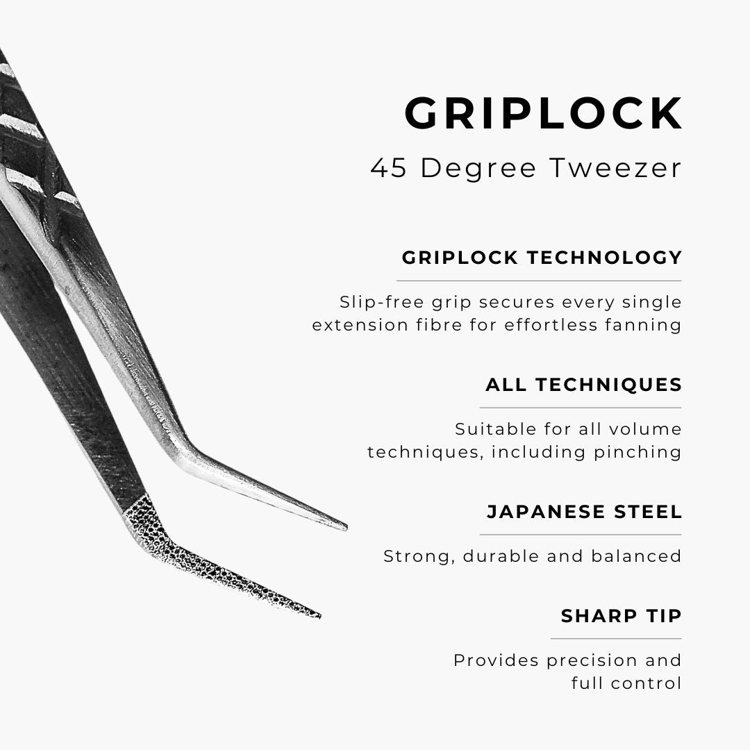Griplock Volume 45 Degree Tweezer