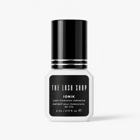 bottle of ionik lash adhesive