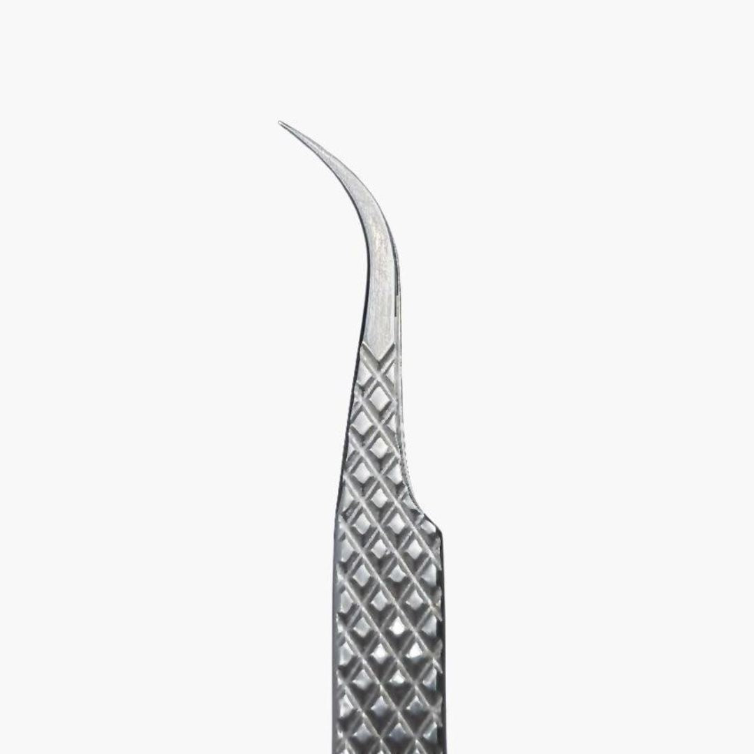 j curve tweezer