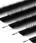 back view of a strip of mynk 0.12mm lashes