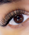 classic set using mynk 0.18mm lashes