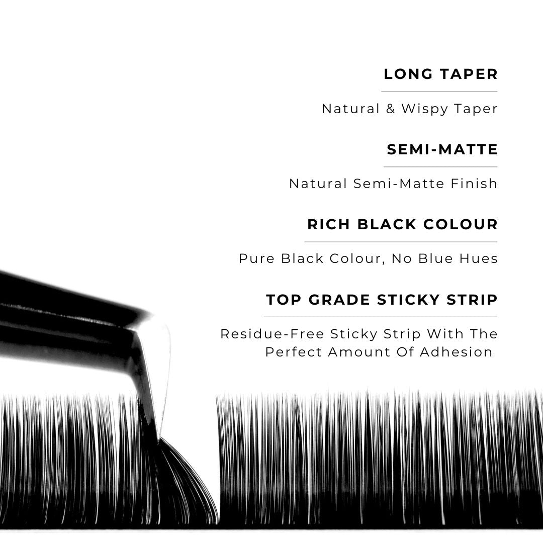 strip of mynk 0.03mm lashes with features