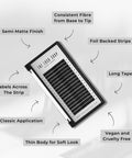 informational graphic on mynk classic lashes