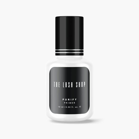 bottle of purify lash adhesive