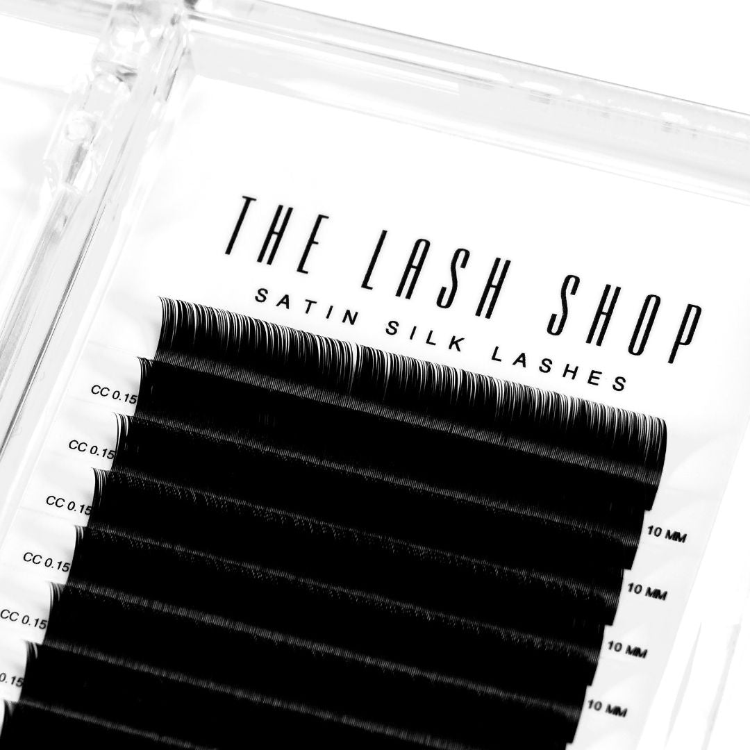 satin silk 0.15mm lash tray